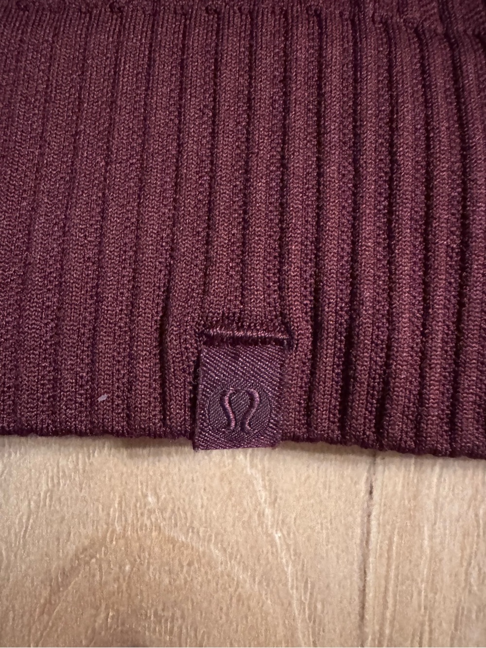 Lululemon Rest Less Pullover in Rib Garnet - Picture 8 of 11